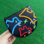 Dog Mallet Putter Cover For Heel Shaft/Center Shaft Putter