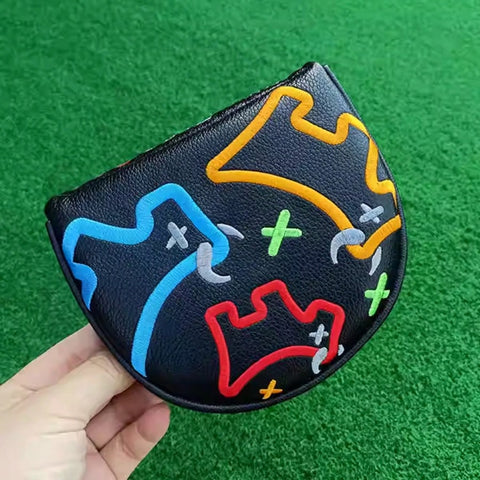 Dog Mallet Putter Cover For Heel Shaft/Center Shaft Putter