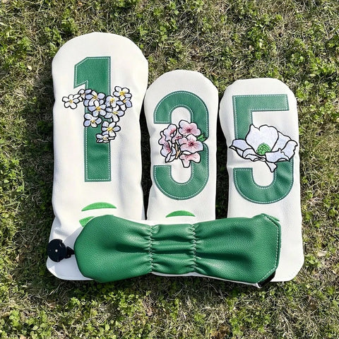 Masters Design Golf Club #1 #3 #5 Wood Headcovers