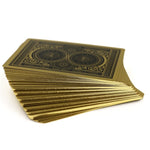 Gold Themed Plastic Playing Cards