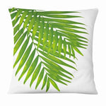 Fresh Green Leaves Cushion Covers 45x45cm