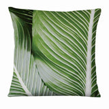 Fresh Green Leaves Cushion Covers 45x45cm