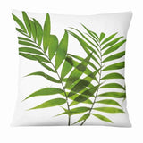 Fresh Green Leaves Cushion Covers 45x45cm