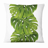 Fresh Green Leaves Cushion Covers 45x45cm