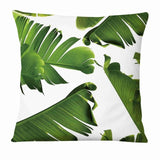 Fresh Green Leaves Cushion Covers 45x45cm