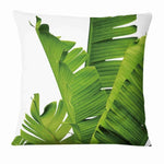 Fresh Green Leaves Cushion Covers 45x45cm