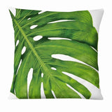Fresh Green Leaves Cushion Covers 45x45cm