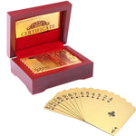 Dollar Style Waterproof Plastic Playing Cards with Box