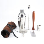 7pc Stainless Steel Bartender's Kit With Bag