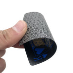 Gold on Black Waterproof Plastic Playing Cards