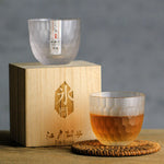 Whiskey Glass 100ml - Frosted Honeycomb