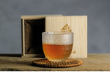 Whiskey Glass 100ml - Frosted Honeycomb