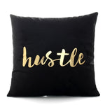 Golden Love Leaves Cushion Covers 45x45cm