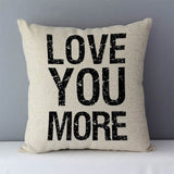 Funky Phrases Printed Cushion Covers 45x45cm