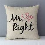 Funky Phrases Printed Cushion Covers 45x45cm