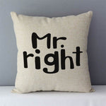 Funky Phrases Printed Cushion Covers 45x45cm