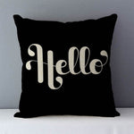 Funky Phrases Printed Cushion Covers 45x45cm