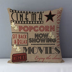 Funky Phrases Printed Cushion Covers 45x45cm