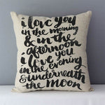 Funky Phrases Printed Cushion Covers 45x45cm