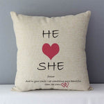Funky Phrases Printed Cushion Covers 45x45cm