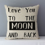 Funky Phrases Printed Cushion Covers 45x45cm