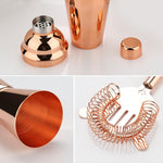 16pc Stainless Steel Bartender's Kit