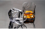 Whiskey Glass 260ml - Crumple