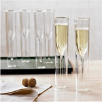 Champagne Flute 120ml - Double Wall