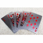 Silver Waterproof Plastic Playing Cards