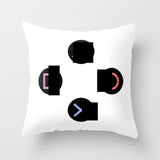 Retro Video Games Cushion Covers 45x45cm