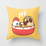 Summer Fresh Yellow Cushion Covers 45x45cm