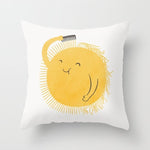 Summer Fresh Yellow Cushion Covers 45x45cm