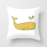 Summer Fresh Yellow Cushion Covers 45x45cm
