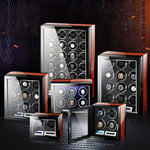 Watch Winders (Brown Accent) - Remote Controlled using Mabuchi motors (Various Configurations)