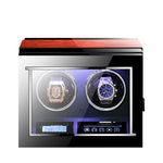 Watch Winders (Brown Accent) - Remote Controlled using Mabuchi motors (Various Configurations)