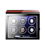 Watch Winders (Brown Accent) - Remote Controlled using Mabuchi motors (Various Configurations)