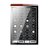 Watch Winders (Brown Accent) - Remote Controlled using Mabuchi motors (Various Configurations)