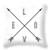 Simple Black White Geometry Cushion Covers 45x45cm