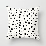 Simple Black White Geometry Cushion Covers 45x45cm