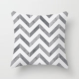 Simple Black White Geometry Cushion Covers 45x45cm