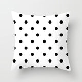 Simple Black White Geometry Cushion Covers 45x45cm