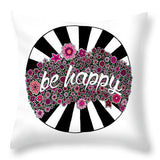 Simple Black White Geometry Cushion Covers 45x45cm