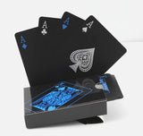 24K Gold or Stealth Black Waterproof Playing Cards