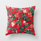 Sultry Modern Red Cushion Covers 45x45cm