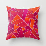 Sultry Modern Red Cushion Covers 45x45cm