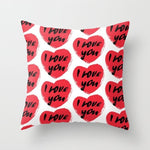 Sultry Modern Red Cushion Covers 45x45cm