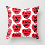 Sultry Modern Red Cushion Covers 45x45cm