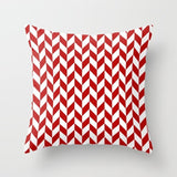 Sultry Modern Red Cushion Covers 45x45cm