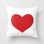 Sultry Modern Red Cushion Covers 45x45cm