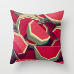 Sultry Modern Red Cushion Covers 45x45cm